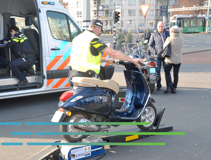 boete aanhangen scooter