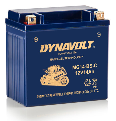 Accu Dynavolt MG14-BS-C (YTX14-BS)