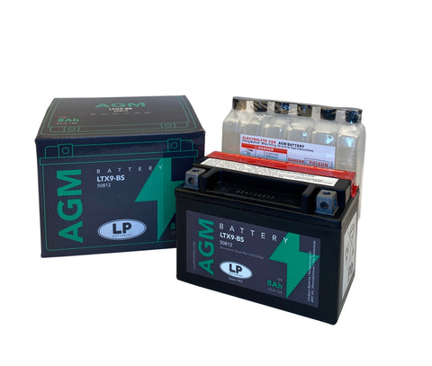 Accu Landport YTX9-BS AGM (12V/8A)