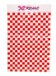 STICKERSET BLOKVLAG ROOD