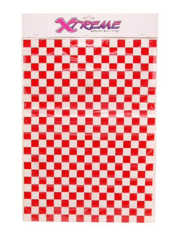 STICKERSET BLOKVLAG ROOD