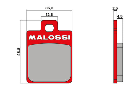 Remblokken Malossi MHR | Vespa LX / S - Piaggio Zip
