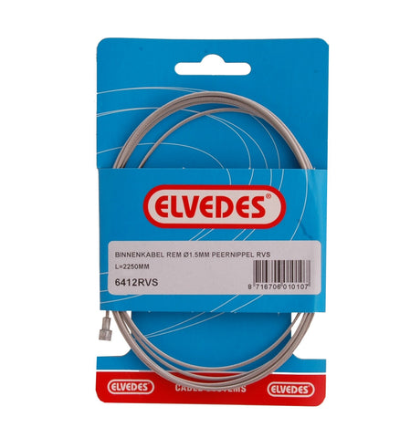 Koppelingskabel Binnen Elvedes Peer RVS (6412RVS)