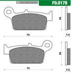 Remblokset Newfren FD0178