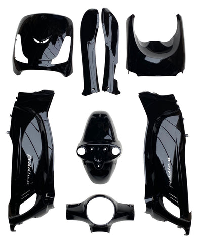 Kappenset 8-Delig Glans Zwart | Sym Fiddle 2