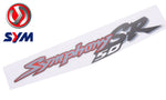 STICKER MOTORPLAAT RECHTS OEM | SYMPHONY SR50