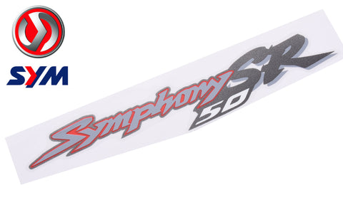 STICKER MOTORPLAAT RECHTS OEM | SYMPHONY SR50