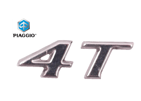 Embleem OEM &quot;4T&quot; | Vespa LX / S