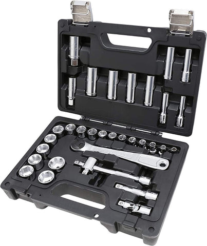 Dopsleutelset Beta 3/8&quot; 33-delig