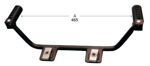 Voetrustset Buzzetti | Piaggio Zip 4T